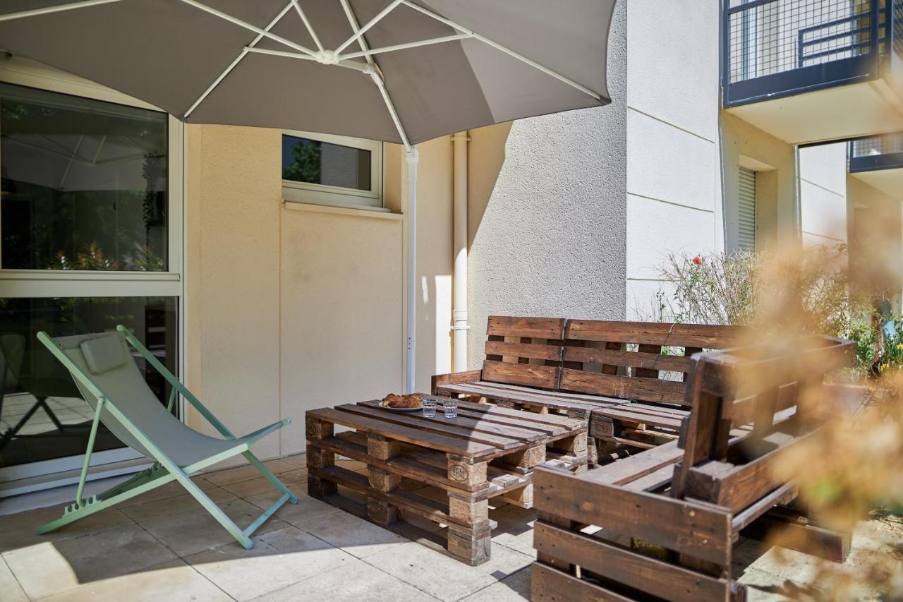 Апартаменты Le Colonel - Terrasse Parking Gratuit Реймс Экстерьер фото
